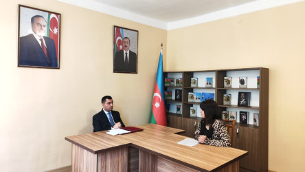 Növbəti vətəndaş qəbulu keçirilib