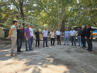 Rayonun kəndlərində su istifadəçiləri ilə maarifləndirici görüşlər keçirilmişdir