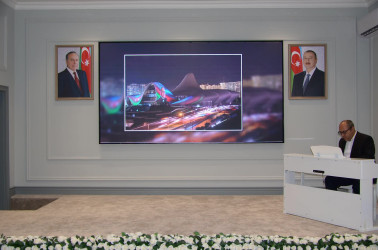 Yevlaxda “Şəhərsalma və Memarlıq İli” münasibətilə tədbir keçirilib