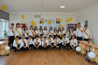Yevlax rayonunun ümumtəhsil məktəblərində "Son zəng" tədbirləri keçirilmişdir