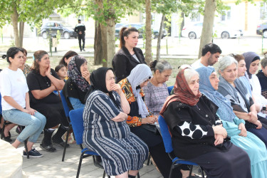 Yevlaxda növbəti səyyar qəbul keçirildi,sakinlərin müraciətləri dinlənildi