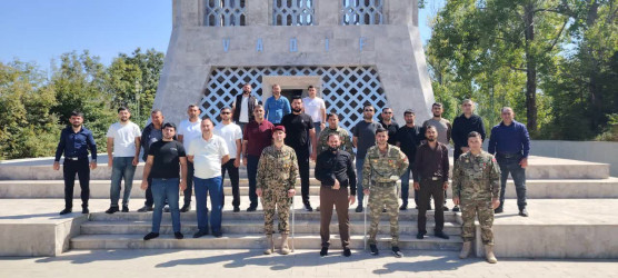 Yevlaxdan olan qazilərin işğaldan azad edilmiş ərazilərə səfəri təşkil olunub