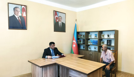 İcra Hakimiyyətinin Başçısı tərəfindən növbəti vətəndaş qəbulu keçirilib