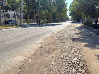 Şəhərin su təchizatı və kanalizasiya sistemlərinin yenidən qurulması işləri davam etdirilir