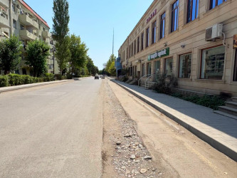 Şəhərin su təchizatı və kanalizasiya sistemlərinin yenidən qurulması işləri davam etdirilir