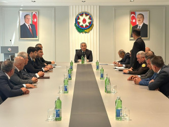 Yevlax Şəhər İcra Hakimiyyəti yanında İxrac Neft və Qaz Boru Kəmərlərinin Təhlükəsizliyi üzrə Komissiyanın növbəti iclası keçirilib