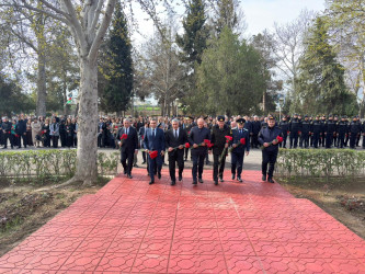 Yevlaxda 31 Mart-Soyqırımı qurbanlarının xatirəsi böyük ehtiramla anılmışdır