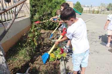 “Konstitusiya və Suverenlik İli” çərçivəsində növbəti tədbir Şəhər 1 nömrəli körpələr evi-uşaq bağçasında keçirilmişdir