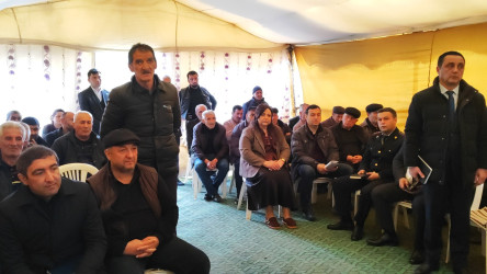Şəhər İcra Hakimiyyətinin Başçısı Marzılı kəndində səyyar qəbul keçirdi