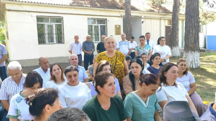 Yevlax Şəhər İcra Hakimiyyətinin Başçısı növbəti səyyar qəbulunu rayonun Aşağı Salamabad kəndində keçirib
