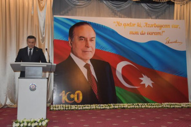 Yevlaxda “Heydər Əliyev İli” ilə əlaqədar növbəti tədbir keçirilib