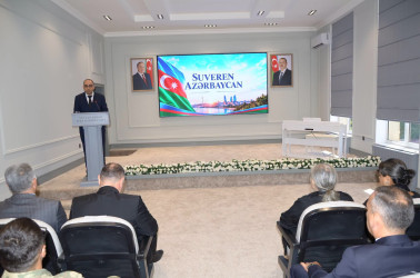 Yevlaxda “Suveren Azərbaycan” adlı tədbir keçirilib