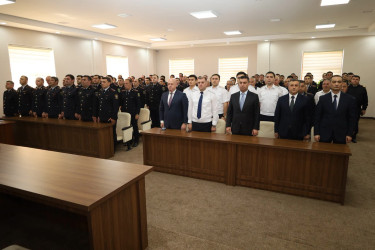 Yevlaxda 2 İyul-Azərbaycan Polisi Günü münasibətilə tədbir keçirilib