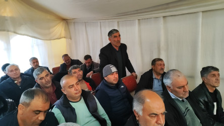 Nəmirli kənd sakinlərinin müraciətləri dinlənilib