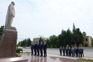 Yeni Azərbaycan Partiyası (YAP) Yevlax rayon təşkilatının yaradılmasının 33-cü illiyi münasibətilə tədbir keçirilib