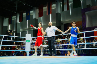 III MDB Oyunlarının boks yarışlarında idmançılarımızdan