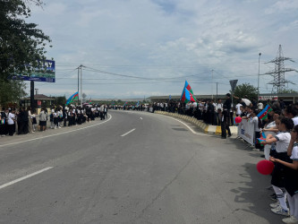 “Bakı–Xankəndi” Azərbaycan Velosiped yarışının iştirakçıları Yevlax rayonu ərazisindən keçiblər