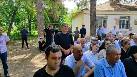Vətəndaşlarla növbəti görüş rayonun Aşağı Salamabad kəndində keçirildi