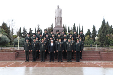 Yevlaxda Strateji Obyektlərin Mühafizəsi Dövlət Agentliyi əməkdaşlarının peşə bayramı günü münasibətilə tədbir keçirildi