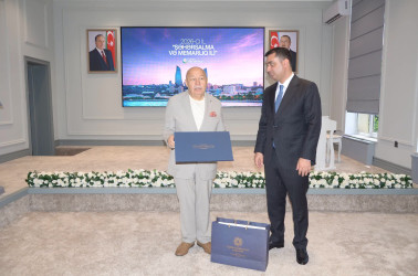 Yevlaxda “Şəhərsalma və Memarlıq İli” münasibətilə tədbir keçirilib