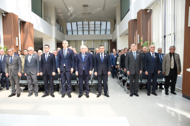 Yevlaxda “Böyük Zəfər Heydər Əliyev ideyalarının təntənəsi idi” adlı tədbir keçirilmişdir