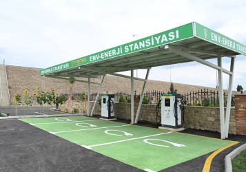 İlham Əliyev Yevlaxda Mərkəzi Aran Regional SCADA İdarəetmə Mərkəzinin açılışında iştirak edib