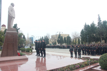 Yevlaxda Ulu Öndər Heydər Əliyevin anım mərasimi keçirilib