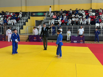 Yevlaxda cüdo üzrə region turniri keçirilib