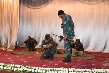 26 iyun Azərbaycan Respublikası Silahlı Qüvvələri gününə həsr edilmiş tədbir keçirildi