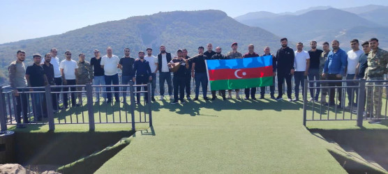 Yevlaxdan olan qazilərin işğaldan azad edilmiş ərazilərə səfəri təşkil olunub