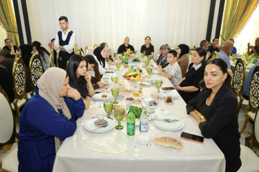 Yevlaxda 27 sentyabr - Anım Günü münasibətilə ehsan süfrəsi təşkil edilib
