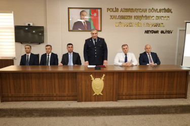 Yevlaxda 2 İyul-Azərbaycan Polisi Günü münasibətilə tədbir keçirilib