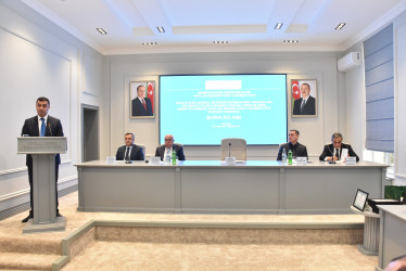 Yevlaxda 2025-ci ilin yekunları müzakirə edilib