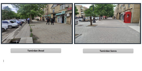 Heydər Əliyev prospektində abadlıq-quruculuq işləri həyata keçirilmişdir