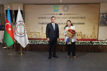 Yevlaxda Qərbi Azərbaycan irsinə həsr olunmuş tədbir keçirilib