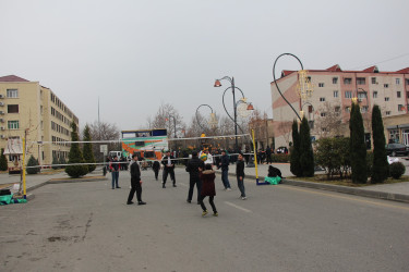 Yevlaxda “Sağlam həyat” layihəsi çərçivəsində idman yarışları keçirilmişdir