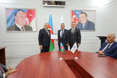 Yevlaxda 5 iyun-Su Təsərrüfatı və Meliorasiya İşçilərinin peşə bayramı günü qeyd olunub