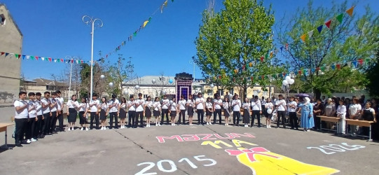 Yevlaxda Son zəng tədbirləri keçirilib