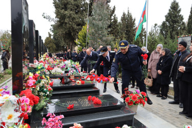 Yevlaxda Xocalı soyqırımının 34-cü ildönümü münasibətilə tədbir keçirilib