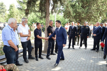 Yevlaxda 27 Sentyabr-Anım Günü münasibətilə tədbir keçirilib