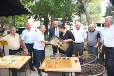 Yevlaxda həvəskarlar arasında nərd yarışı keçirilmişdir