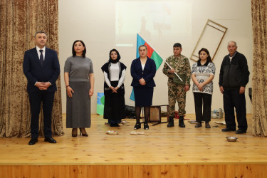 Yevlaxda Xocalı soyqırımının 34-cü ildönümünə həsr olunmuş tamaşa nümyiş etdirilib