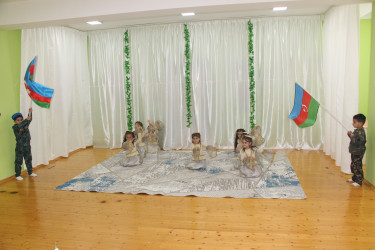 “Konstitusiya və Suverenlik İli” çərçivəsində növbəti tədbir Şəhər 1 nömrəli körpələr evi-uşaq bağçasında keçirilmişdir