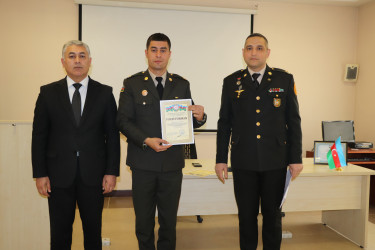 Yevlaxda Strateji Obyektlərin Mühafizəsi Dövlət Agentliyi əməkdaşlarının peşə bayramı günü münasibətilə tədbir keçirildi