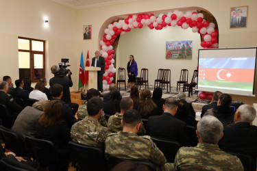 Yevlaxda “Zəfər Günü şanlı tariximizdir” adlı tədbir keçirilmişdir