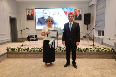Yevlaxda 15 İyun – Milli Qurtuluş Gününə həsr olunmuş tədbir keçirilib
