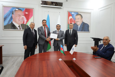 Yevlaxda 5 iyun-Su Təsərrüfatı və Meliorasiya İşçilərinin peşə bayramı günü qeyd olunub