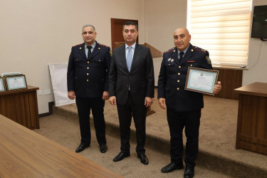 Yevlaxda 2 İyul-Azərbaycan Polisi Günü münasibətilə tədbir keçirilib