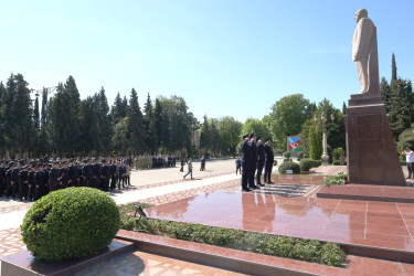Yevlaxda Ümummilli Lider Heydər Əliyevin anadan olmasının 103-cü ildönümü qeyd olunub