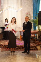 Yevlaxda 5 oktyabr-Beynəlxalq Müəllimlər Günü münasibətilə tədbir keçirilib